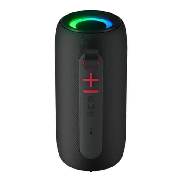 Bluetooth-högtalare med ljus 10W Vattentät BigBen Svart