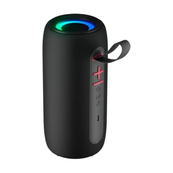 Bluetooth-högtalare med ljus 10W Vattentät BigBen Svart