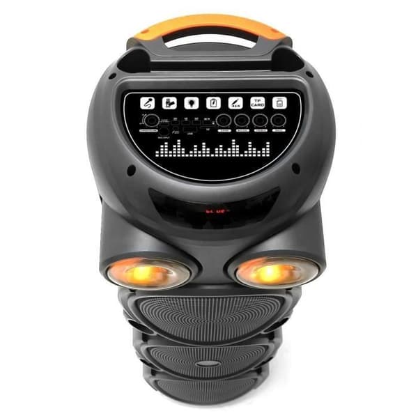 Lysande karaokehögtalare - INOVALLEY - KA129-XXL - Bluetooth V5.0 - 90 cm - 1000 W - 3 x 8'' högtalare - Trådlös mikrofon ingår