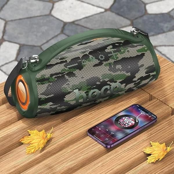 Hoco HA4 Camo Den bärbara och kraftfulla Bluetooth-högtalaren för alla dina äventyr