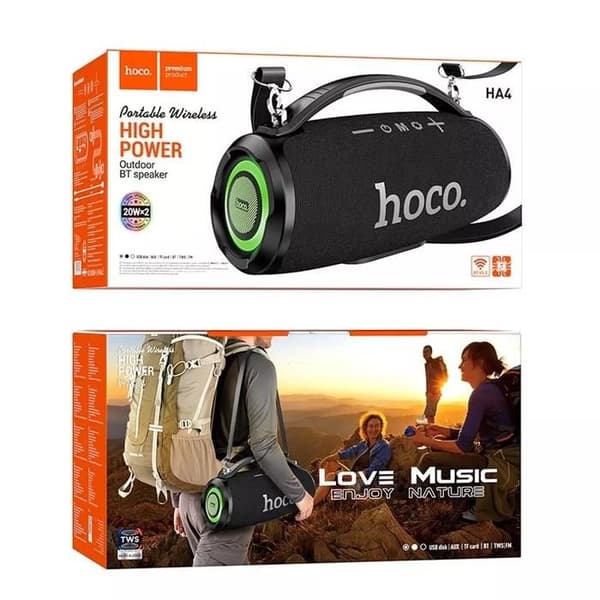 Hoco HA4 Camo Den bärbara och kraftfulla Bluetooth-högtalaren för alla dina äventyr