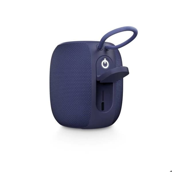 Bloom – Bluetooth-högtalare (Bluetooth 5.3, 18 timmars batteritid, IPX6, True Wireless, 100 % återvunnen plast, LED-belysning)