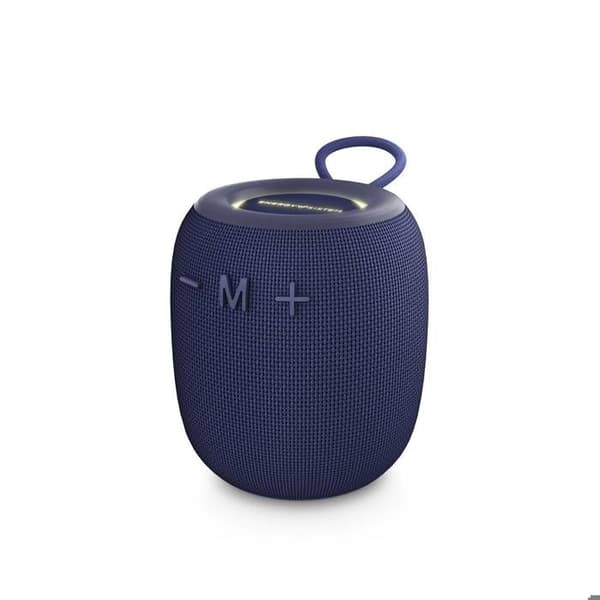 Bloom – Bluetooth-högtalare (Bluetooth 5.3, 18 timmars batteritid, IPX6, True Wireless, 100 % återvunnen plast, LED-belysning)