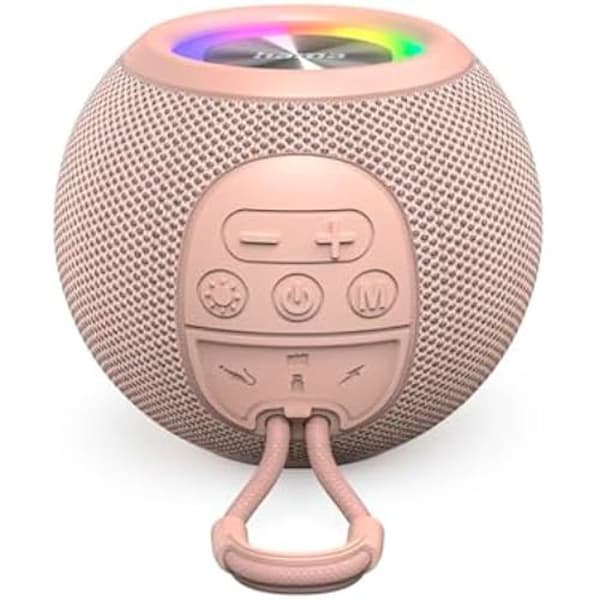Bluetooth-högtalare - HAMA - Ball Shape Speaker - 5 W - 10 timmars batteritid - Rosa