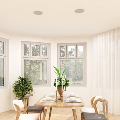Inbyggnadshögtalare tak/vägg 2 st 120 W
