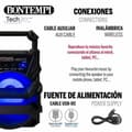 Miniatyrbillede 3 af 7: Bluetooth højttaler med karaokemikrofon Colorbaby
