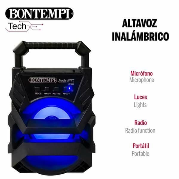 Bluetooth-Høyttaler med Karaokemikrofon Colorbaby