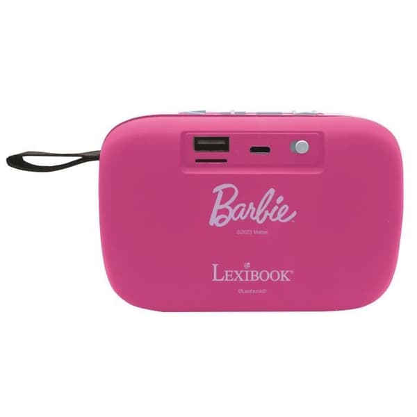 Bluetooth-högtalare - Barbie - Kompakt - Tygfinish - Autonomi 4h - USB-C