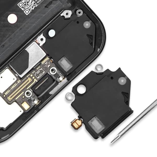 Ersättningshögtalare för Google Pixel 9 Pro Svart