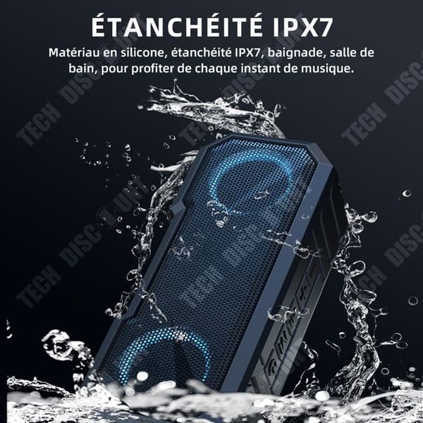 TD Bluetooth-högtalare IPX7 Bluetooth 5.0 bluetooth-högtalare Bärbar Bluetooth-högtalare ansluten högtalare etanc bluetooth-högtalare