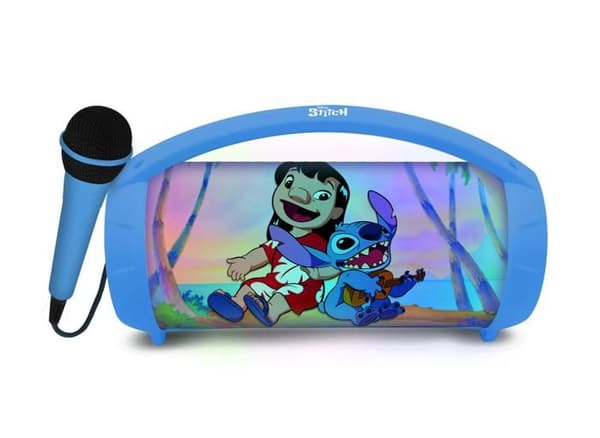 Upplyst trådlös Bluetooth®-högtalare med sömmikrofon
