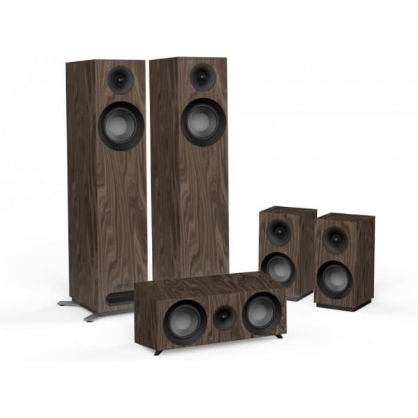 Jamo S 805 HCS -5.0 högtalarsystem, valnöt