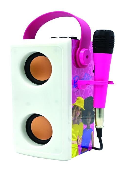 Kraftfull Barbie upplysande Bluetooth®-högtalare med mikrofon