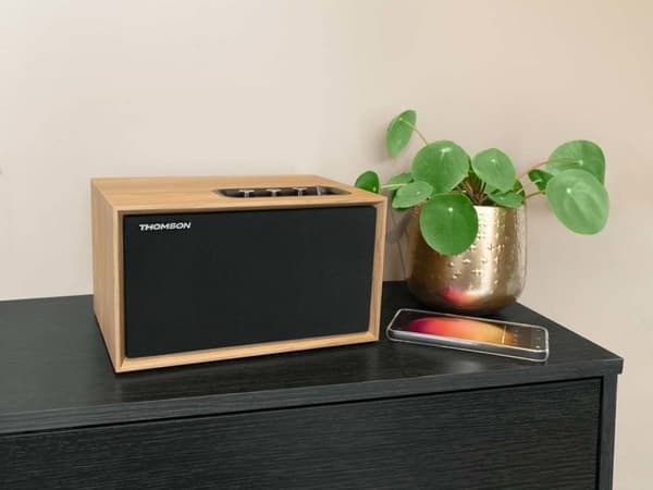 Träboende kosy högtalare, BT, 50 Watt, ingång 3.5mm