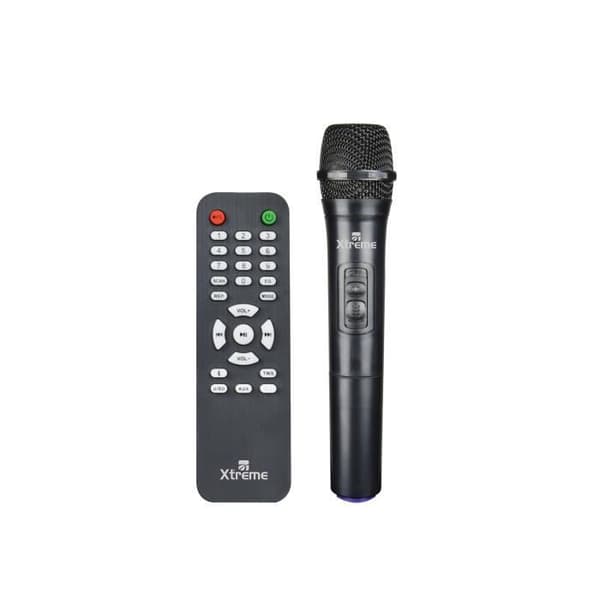 Xtreme Speaker Wireless BT Terminator: Bärbar Bluetooth-högtalare, kvalitetsstereoljud, kraftfullt ljud, trådlös högtalare