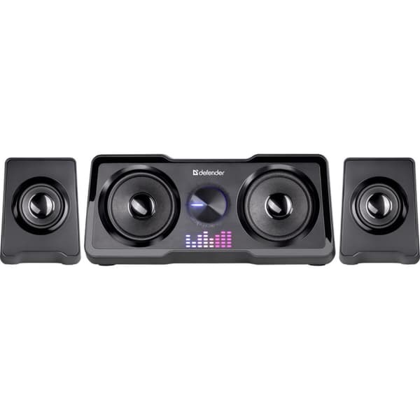 PC-kaiuttimet Defender SOUNDWALL 2.1 65214 Musta