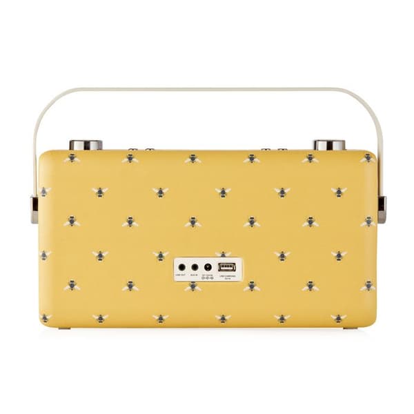 Bluetooth-högtalare - Joules Hepburn Voice - Bees - Integrerad Alexa, WIFI & Bluetooth®, uppladdningsbart batteri