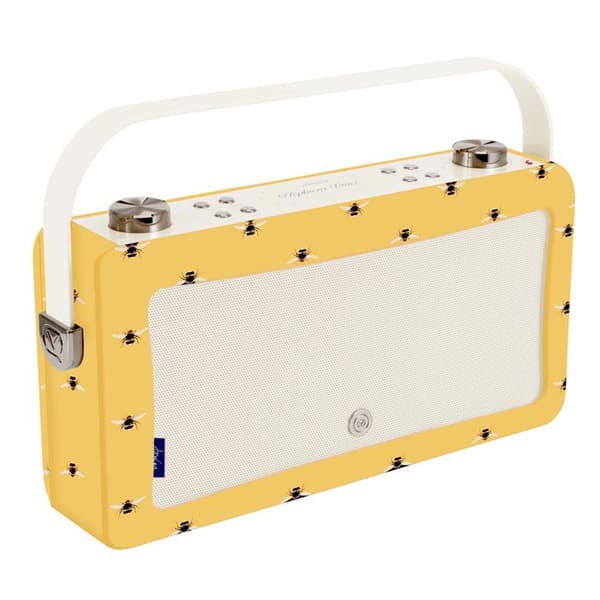Bluetooth-högtalare - Joules Hepburn Voice - Bees - Integrerad Alexa, WIFI & Bluetooth®, uppladdningsbart batteri