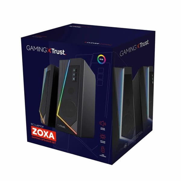 Gaming-højttalere Trust 24070 Sort 6 W