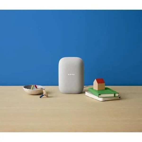 Ansluten högtalare - GOOGLE - Google Nest Audio - Trådlöst - Bluetooth 5.0 - Handsfree-funktion