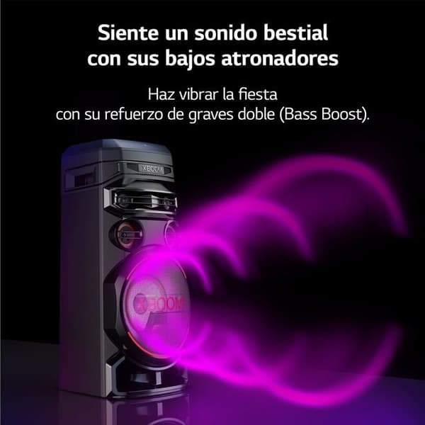 Kvällshögtalare - LG Electronics - XBOOM RNC7 - 20.32 cm - Bluetooth - Handsfree-funktion