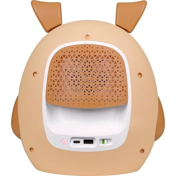 Ljus högtalare & nattlampa - BIGBEN - Hund - Bluetooth 5.0, 15W, Justerbar nattlampa, Timer, USB-C batteri