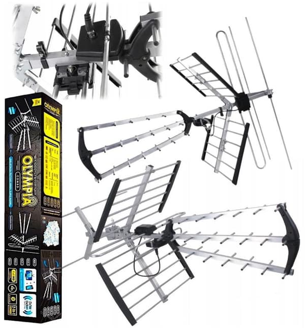 DVB-T 1000+ LTE-antenne OLYMPIA COMBO Red Eagle (BX-1000)