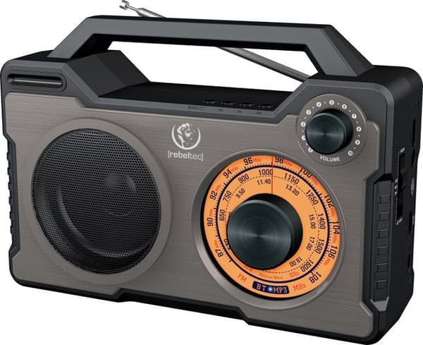 Rebeltec RODOS Bærbar Bluetooth-afspiller FM-radio 10W RMS