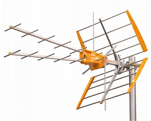 TV-antenn TELEVES V+ MIX DVB-T2 U/V REF.149011 med förstärkare