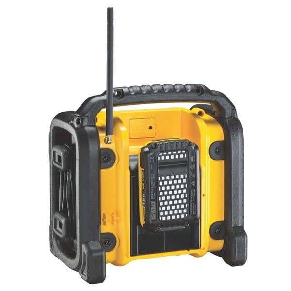 DeWALT DCR020-QW radio Bærbar digital Sort, Gul
