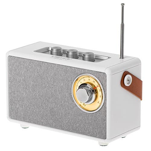 Kaiutin radiolla | CR 1902 W | 5 W | Bluetooth | Valkoinen | Langaton yhteys