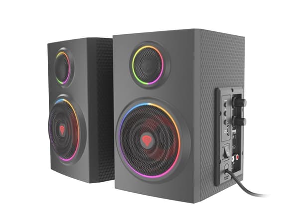 GENESIS Helium 300 BT højttalersæt 24 W PC/Laptop Sort 2.0 kanaler 2-vejs Bluetooth