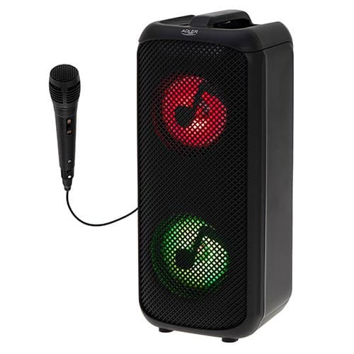 Adler Kaiutin radiolla | AD 1903 | 2x5 W | Bluetooth | Musta | Kannettava | Langaton yhteys