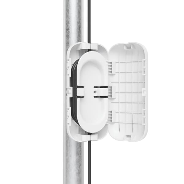 Ubiquiti UACC-FIBER-SR-KIT kabelorganisator Stang/Væg Kabelboks Hvid 1 stk