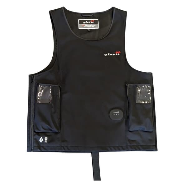 Glovii GMV2L vattensportväst svart softshell