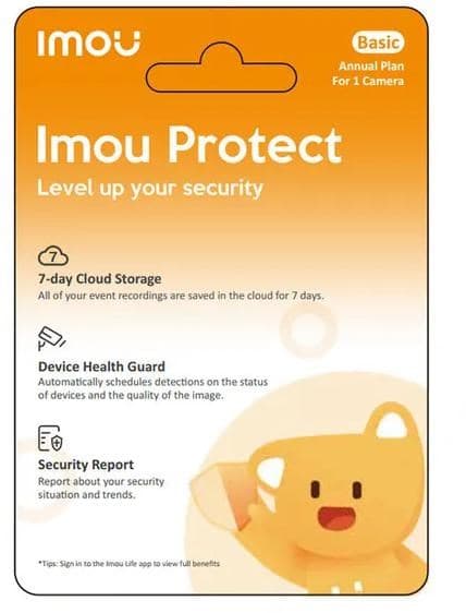 Imou Protect Basic -pilvikortti