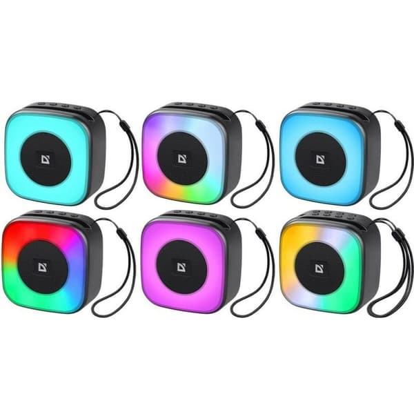 Bärbar Bluetooth Högtalare Defender 65930 Svart 5 W