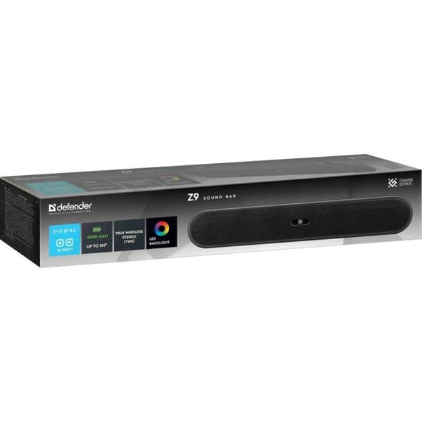 Bärbar Bluetooth Högtalare Defender Z9 Svart 16 W