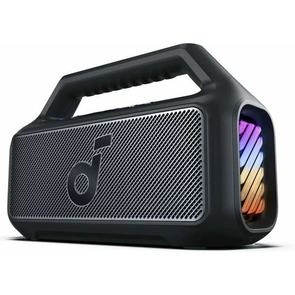 Soundcore Boom 2 trådlös högtalare (A3138011)Bluetooth 5.3, RGB-ljus, IPX7, BassUp - Anker - Svart
