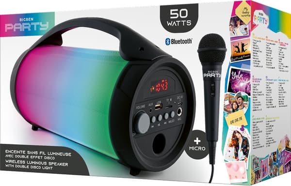 BigBen PARTY Lite bærbar Bluetooth-højttaler