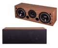 Miniatyrbillede 1 af 3: Acoustique Quality WEGA 51 - Tovejs 120W hjemmebiograf centerhøjttaler / VALNØD