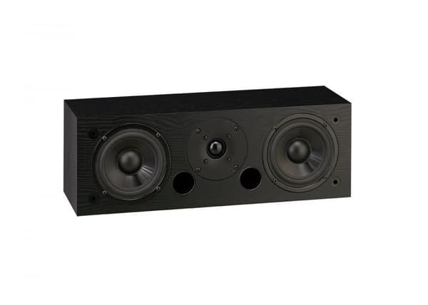 Acoustique Quality WEGA 51 - 120W tovejs hjemmebiograf centerhøjttaler / Sort ask