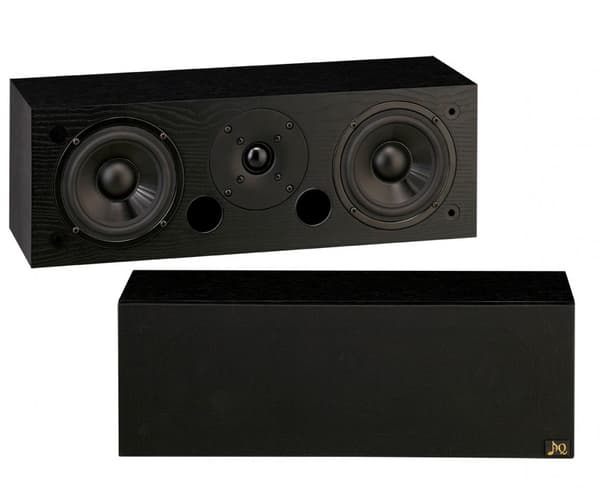 Acoustique Quality WEGA 51 - 120W tovejs hjemmebiograf centerhøjttaler / Sort ask