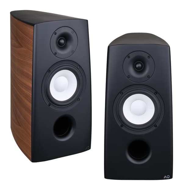 Acoustique Quality CANTO 3 - Audiofil bokhyllehögtalare, tvåvägsset med 120W effekt / SB ACOUSTICS / valnöt