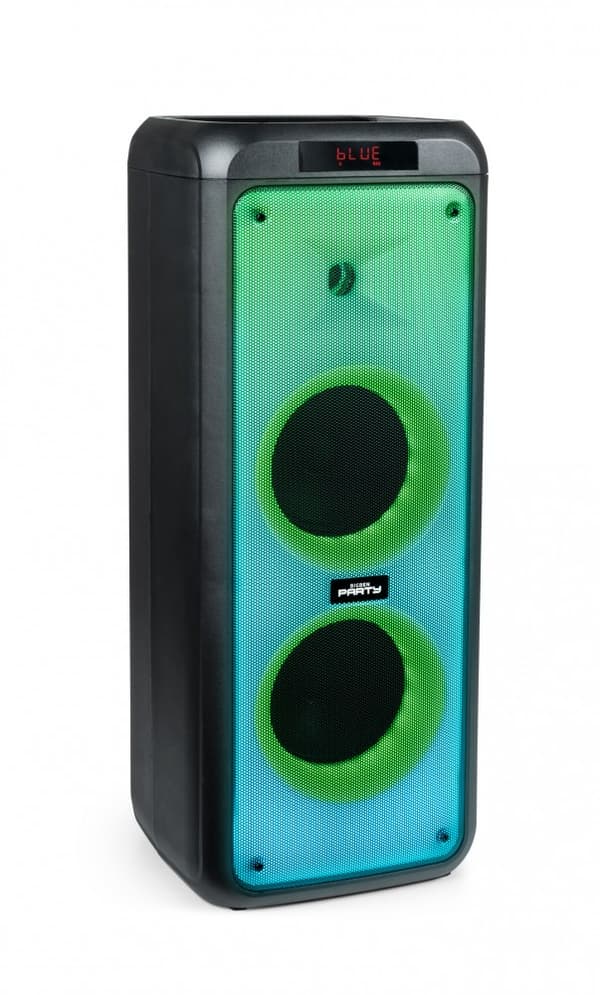 Bigben X-Large - PARTYBTHPXL Trådløs Bluetooth-højttaler med lyseffekter + mikrofoner