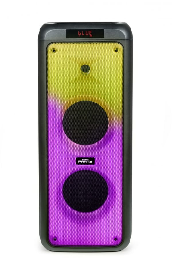 Bigben X-Large - PARTYBTHPXL Trådløs Bluetooth-højttaler med lyseffekter + mikrofoner