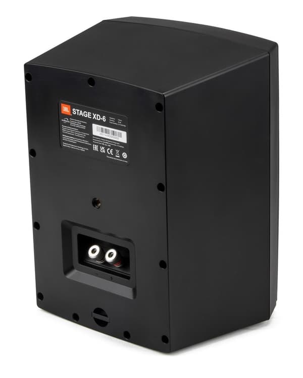 JBL STAGE XD-6 Vedenpitävä 2-tie Seinäkaiutin IP67, 6,5" - Musta