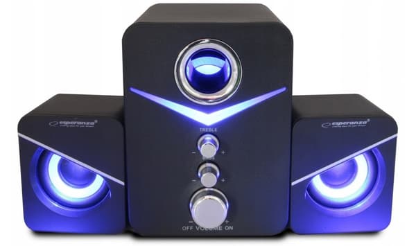 Esperanza EP153 USB 2.1 Högtalarset 6 W Svart