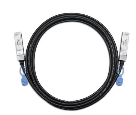 Zyxel DAC10G-3M InfiniBand/kuituoptinen kaapeli SFP+ musta