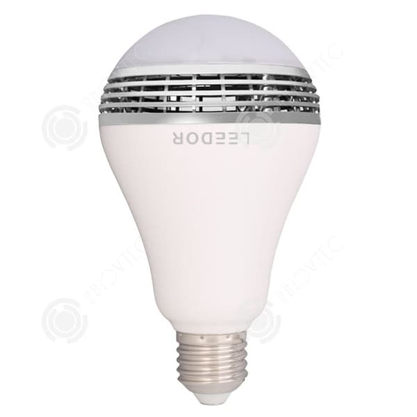 Bluetooth-högtalare - INNOVTEC - LED-lampa 8W - Trådlös fjärrkontroll - Väckningsfunktion - Dimbar